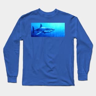 Deep Blue Long Sleeve T-Shirt